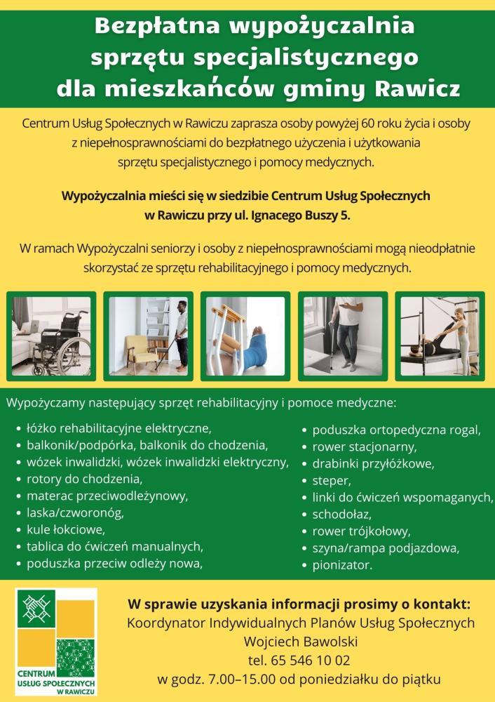 Wypożyczalnia sprzętu specjalistycznego
