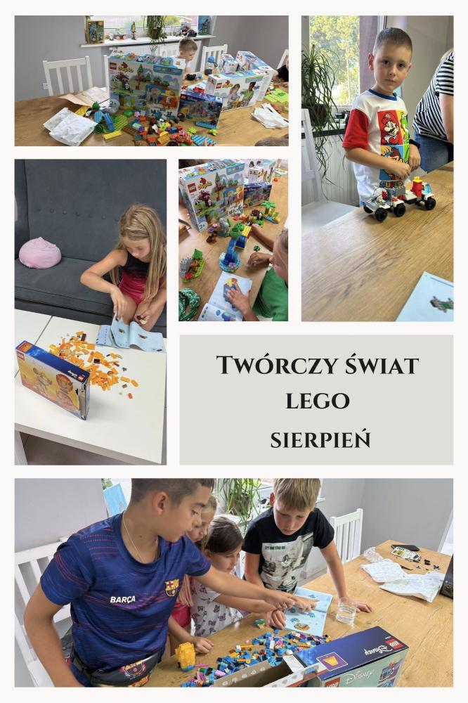 Twórczy Świat LEGO - Podsumowanie - SIERPIEŃ 2025