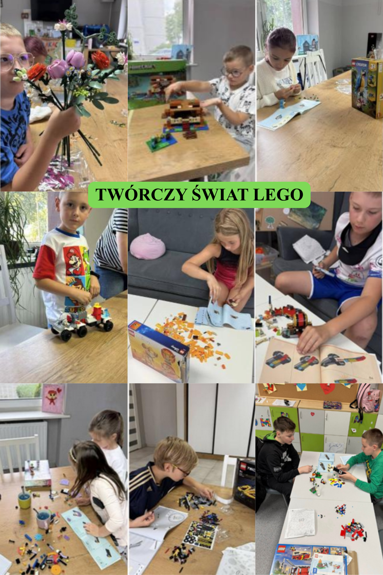 TWÓRCZY ŚWIAT LEGO ORAZ LEGO DUPLO