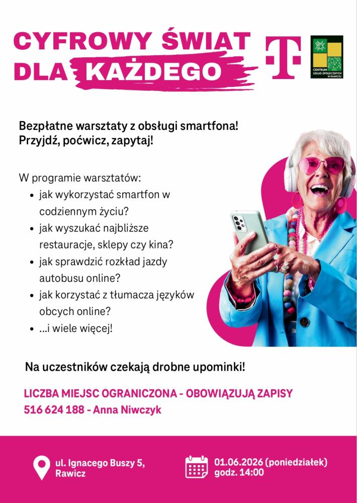 Warsztaty z obsługi telefonów dotykowych - 