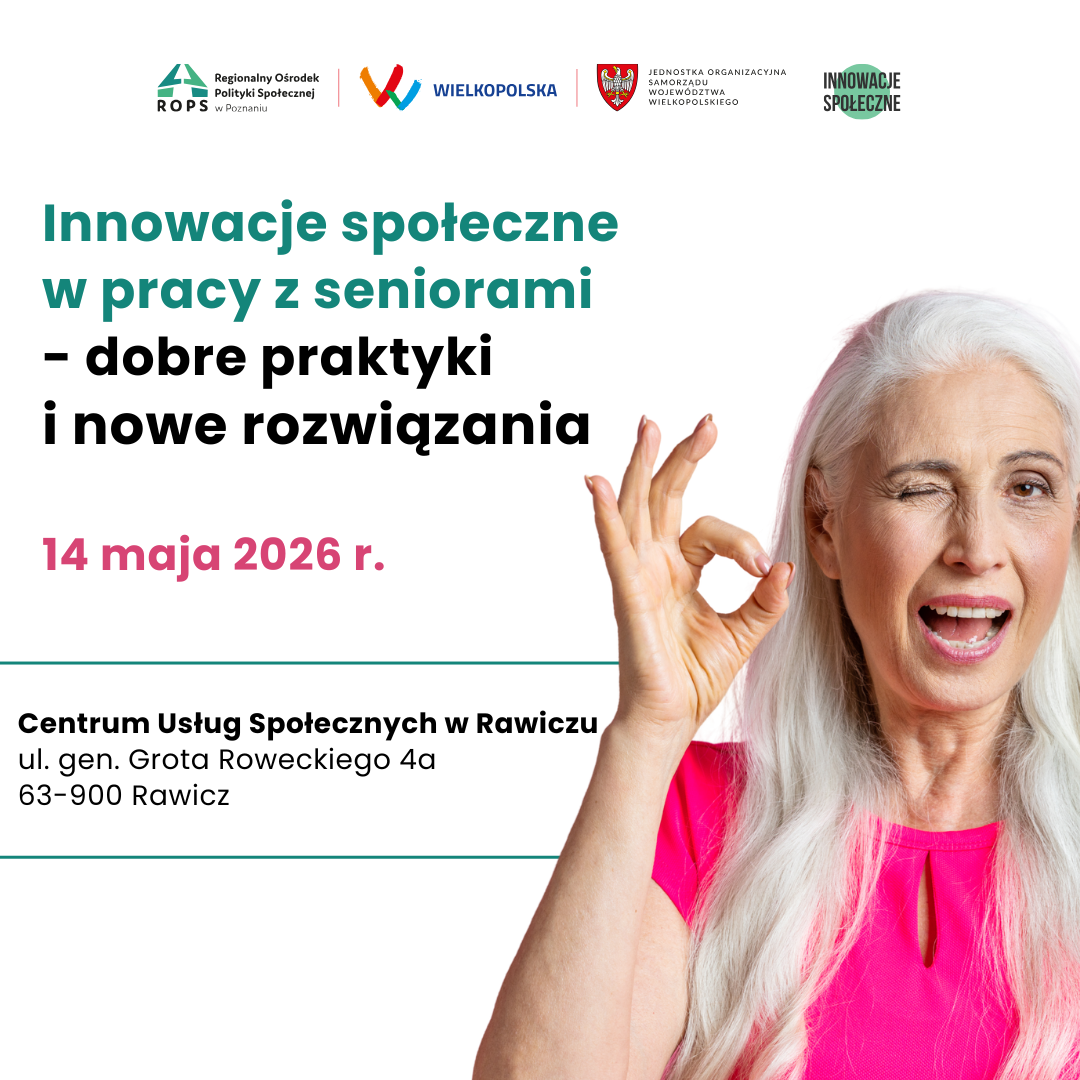 Innowacje społeczne w pracy z seniorami - dobre praktyki i nowe rozwiązania