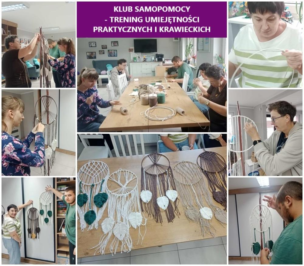 Podsumowanie realizacji usługi społecznej - Klub Samopomocy dla osób z zaburzeniami psychicznymi SIERPIEŃ 2025 r.