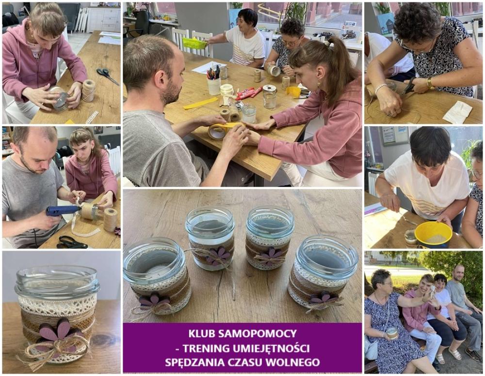 Podsumowanie realizacji usługi społecznej - Klub Samopomocy dla osób z zaburzeniami psychicznymi SIERPIEŃ 2025 r.