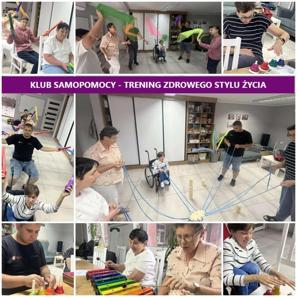 Podsumowanie realizacji usługi społecznej - Klub Samopomocy dla osób z zaburzeniami psychicznymi SIERPIEŃ 2025 r.