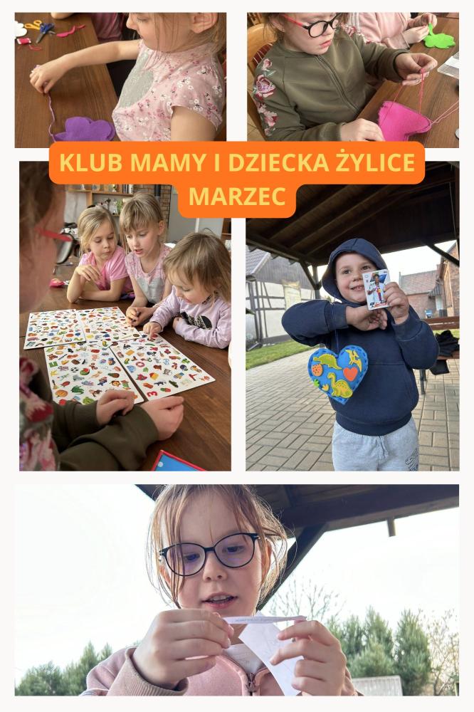 Klub Mamy i Dziecka Żylice marzec
